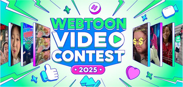 WEBTOON Video Contest Image