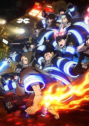 2nd visual for Fire Force season 3 anime