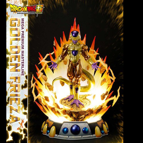 Golden Frieza Figure Side View