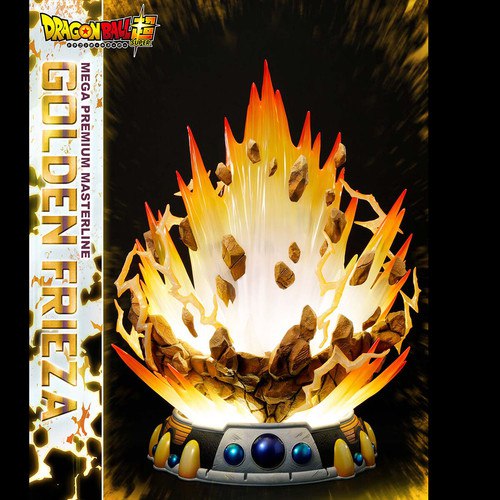 Golden Frieza Figure Front View