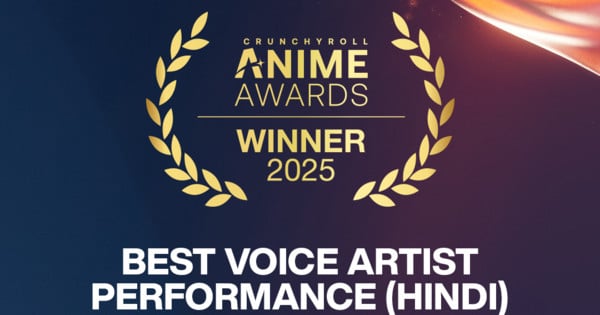 Loh Sharma Takes Home Best Hindi Voice Actor at Crunchyroll Anime