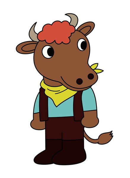 Moo-san Character Art