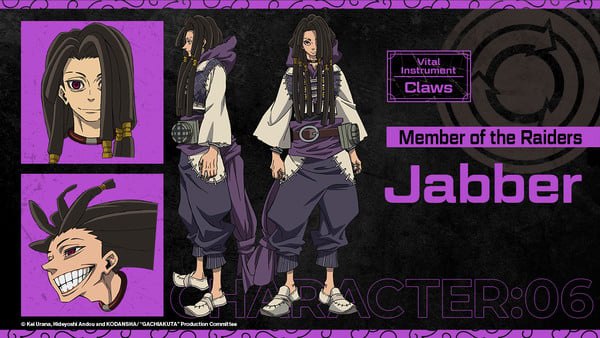 Jabber character design