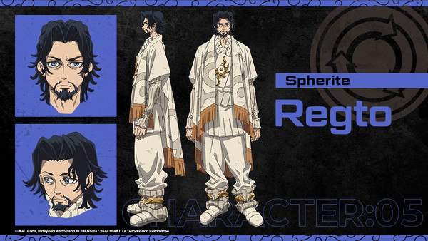 Character design images of Regto and Jabber