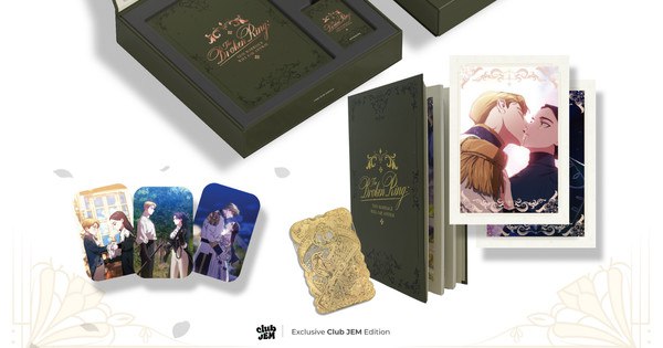 Exclusive Tappytoon Deluxe Postcard Book Set Celebrates The Broken Ring Webtoon