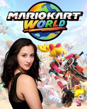 Courtney Lin Peach Mario Kart World