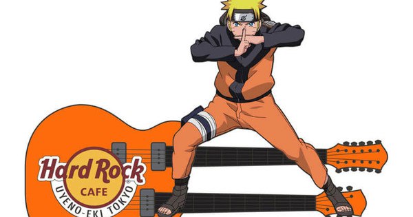 Surprising Collaboration Alert: Naruto Meets Hard Rock Cafe This Month!