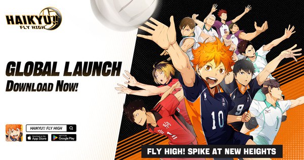 Spike Into Action! HAIKYU!! FLY HIGH Now Available on iOS and Android – Play Today!